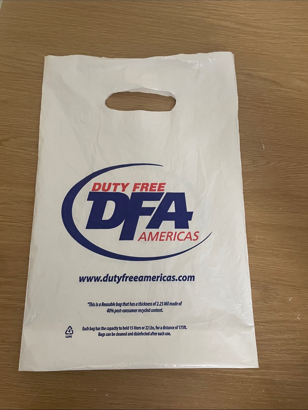 White Branded Gift Wrap Bag